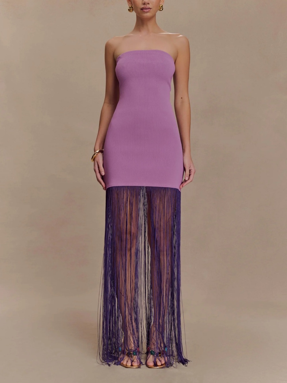 Meshki Fringe Dress